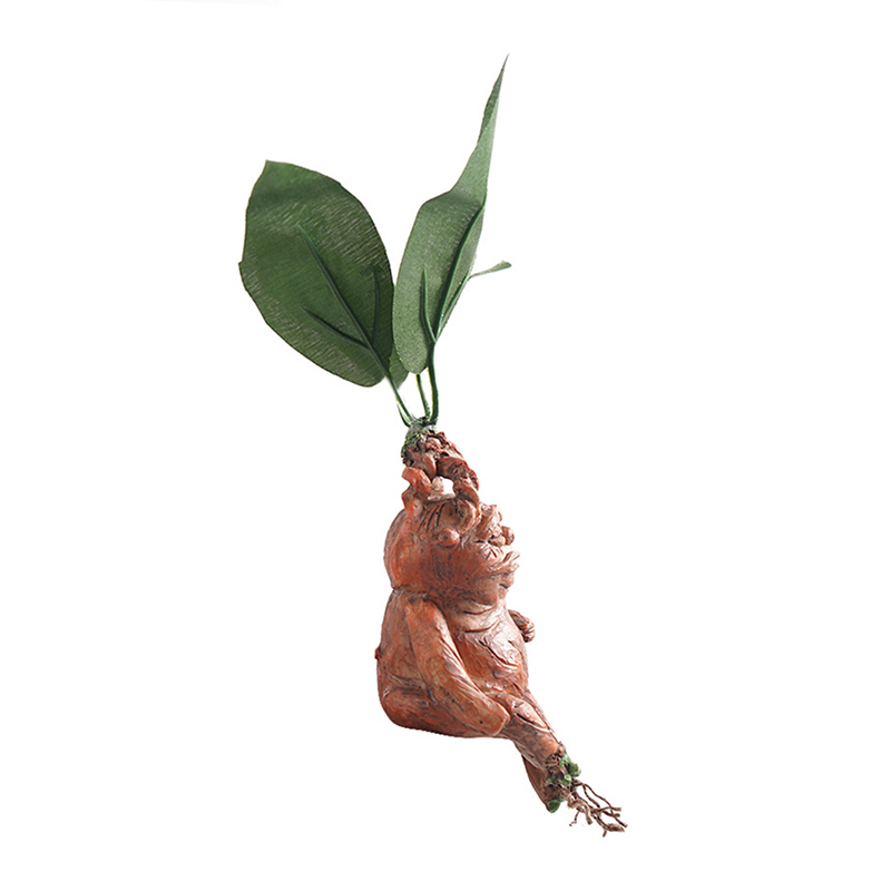 1PCS Mandrake Grass Resin Stat - Resin Art For Anniversary Gift recension och pris