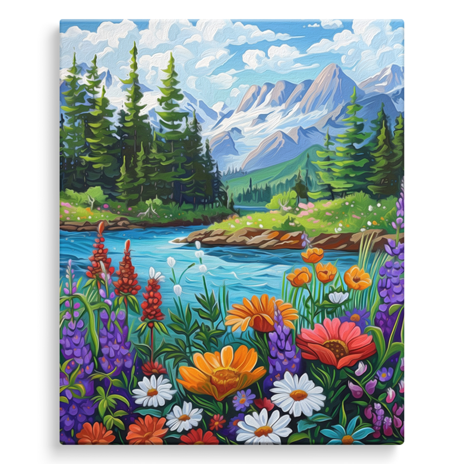 2026-Paint By Numbers,Scenic F - Resin Art Of Flowers recension och pris