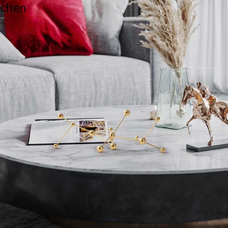 YFY Modern Light Luxury Living - Resin Art Coffee Table recension och pris