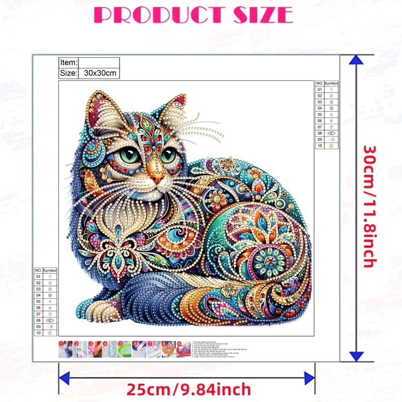 DIY Gnome 5D Special Shape Dia - Resin Art Wallpaper recension och pris