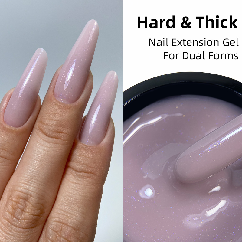 MSHARE 50g Pink Builder Nail G - Resin Art Purple recension och pris