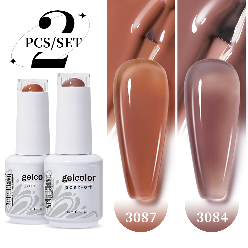 Arte Clavo 2Pcs/Set 15ml Jelly - Resin Art Purple recension och pris