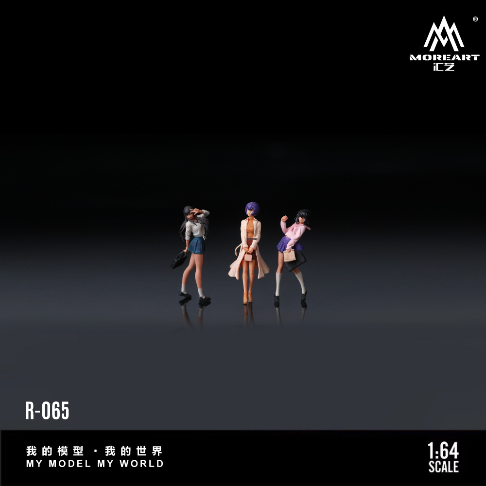 More Art 1:64 Dynamic Girl Dol - Resin Art Decor recension och pris