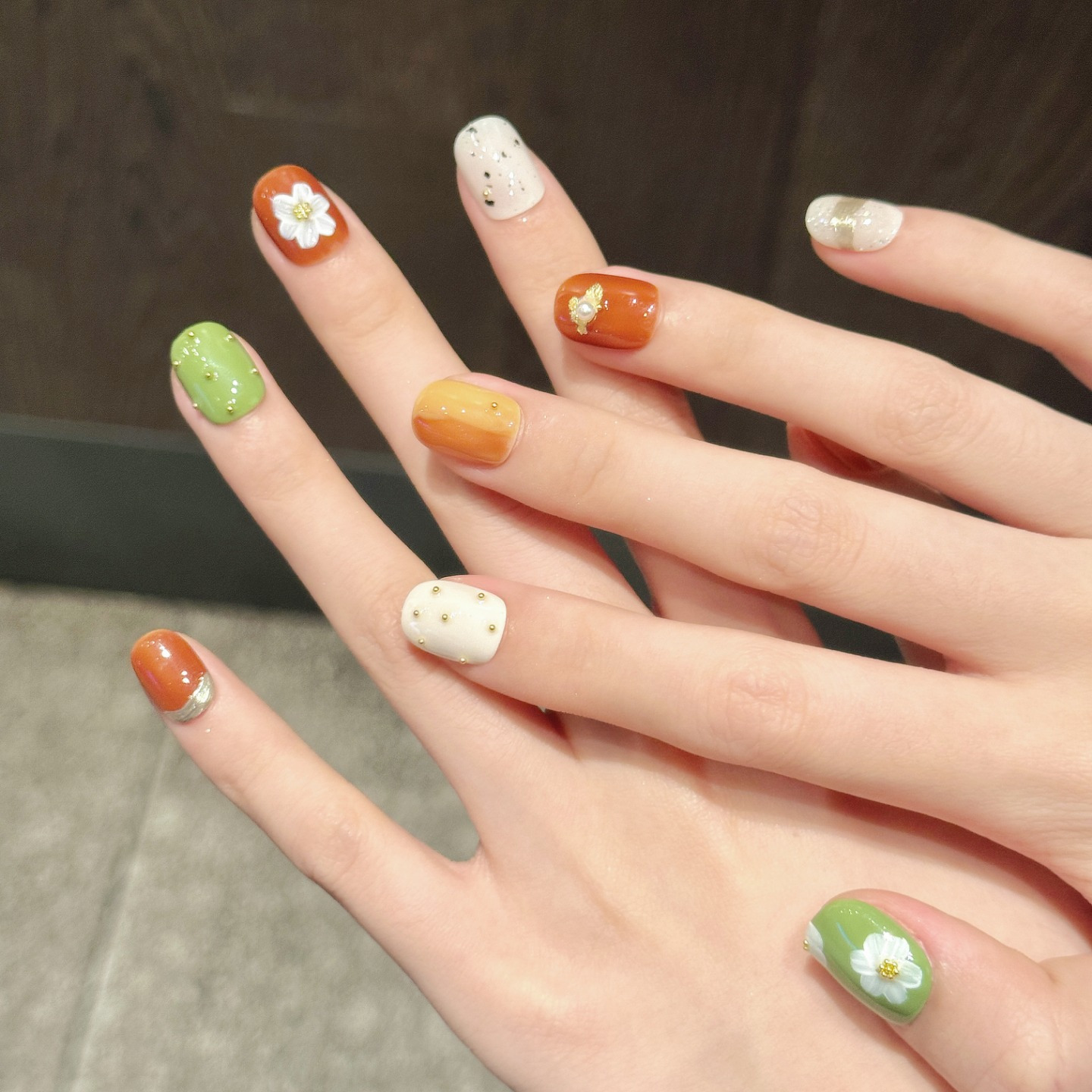 10pcs Pure Hand Pressed Short  - Resin Art Of Flowers recension och pris