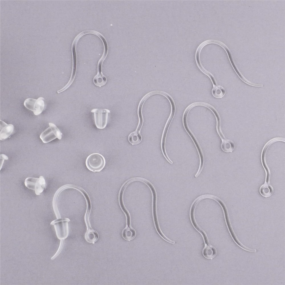 40pcs Clear Plastic Earring Ho - Resin Art Engagement recension och pris