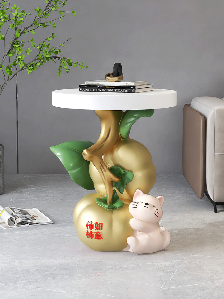 Creative Statue Side Tables Ho - Resin Art Coffee Table recension och pris