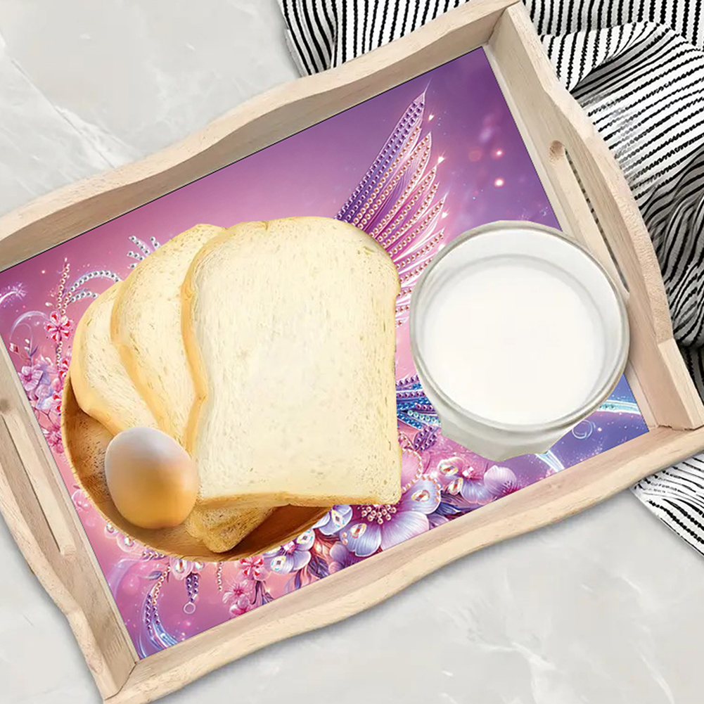 Large Size Diamond Painting Wo - Resin Art Wooden Tray recension och pris