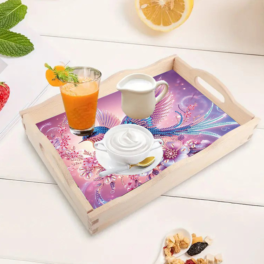 Large Size Diamond Painting Wo - Resin Art Wooden Tray recension och pris