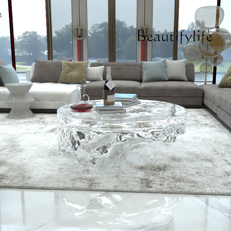 Modern minimalist art special- - Resin Art Coffee Table recension och pris