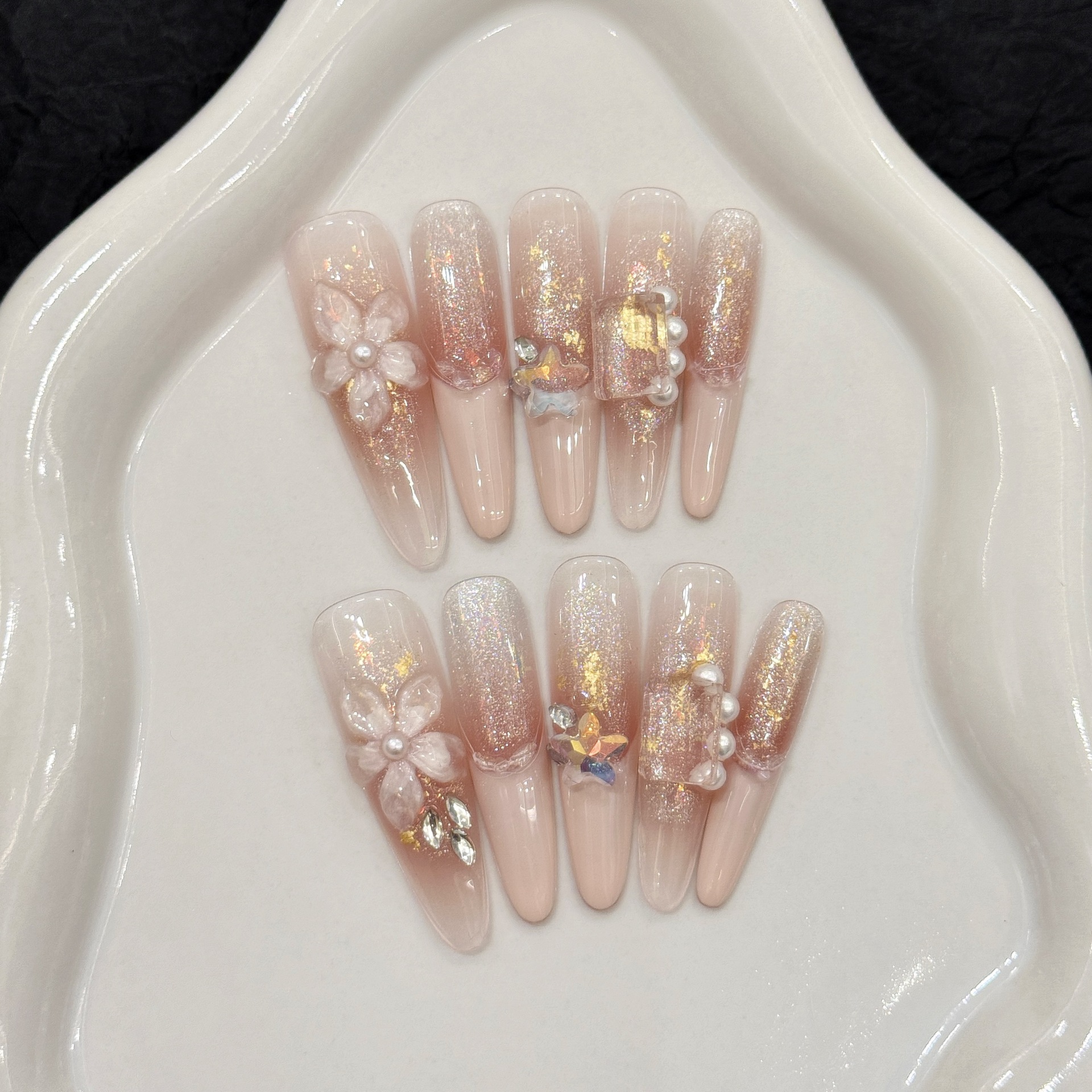 10pcs Pure Hand Pressed Stilet - Resin Art Of Flowers recension och pris