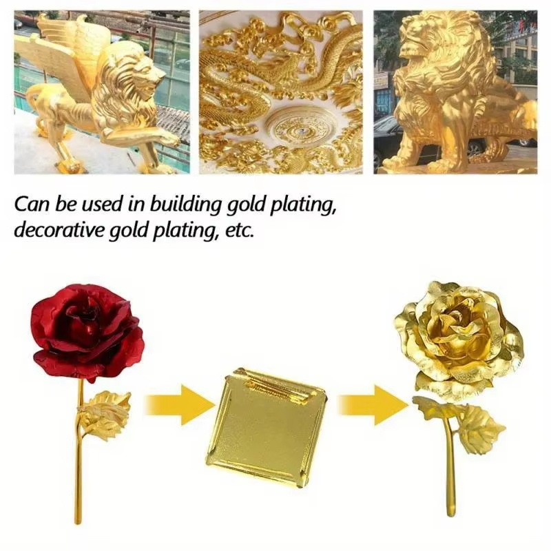 100pcs Imitation Gold Sliver C - Resin Art For Anniversary Gift recension och pris
