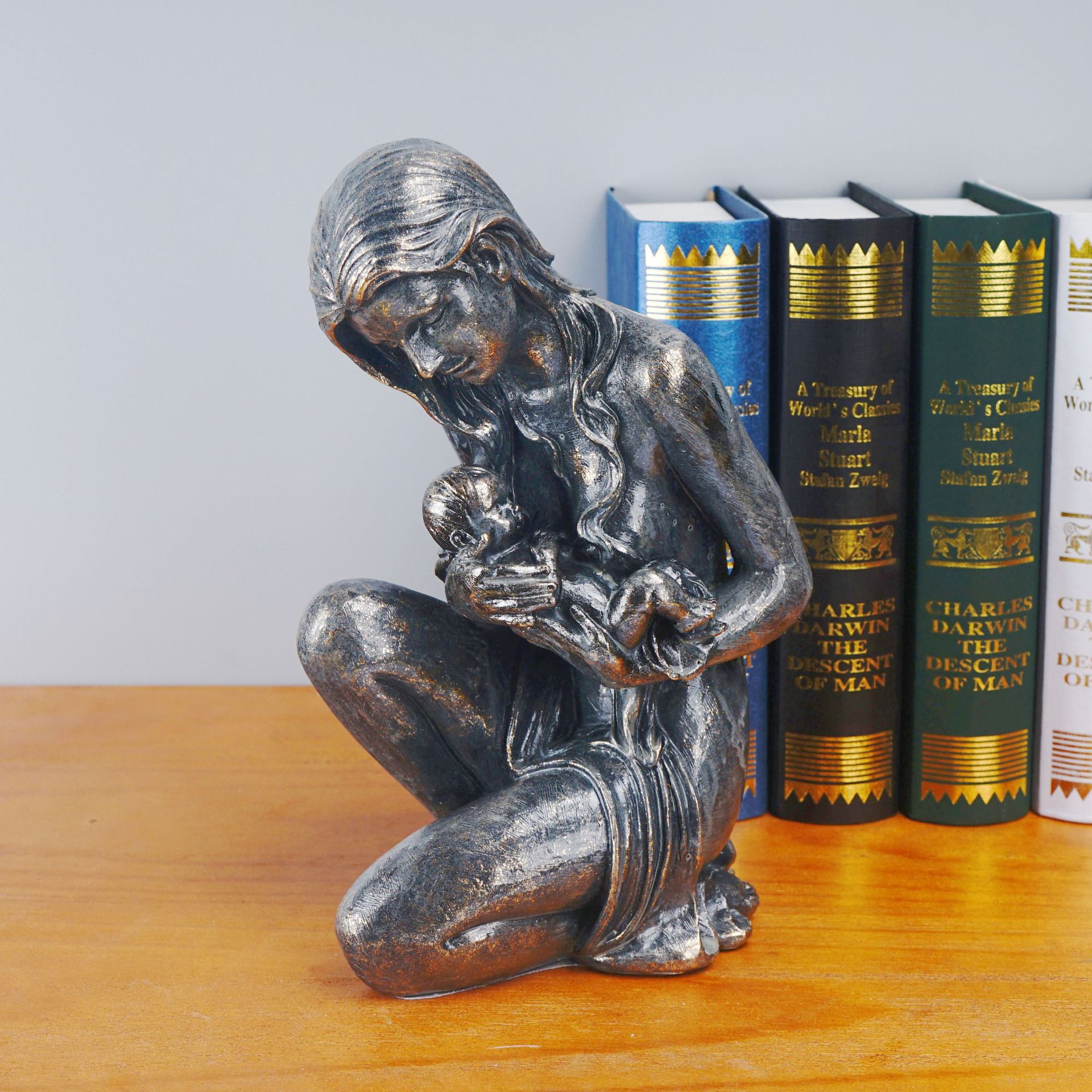 Mother Child Resin Sculpture H - Resin Art For Anniversary Gift recension och pris