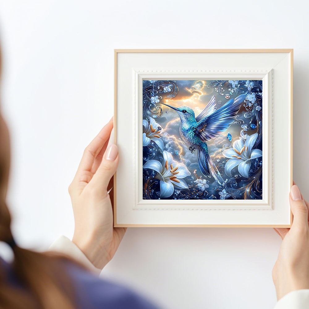 Frameless, Full Square Round D - Resin Art Of Flowers recension och pris