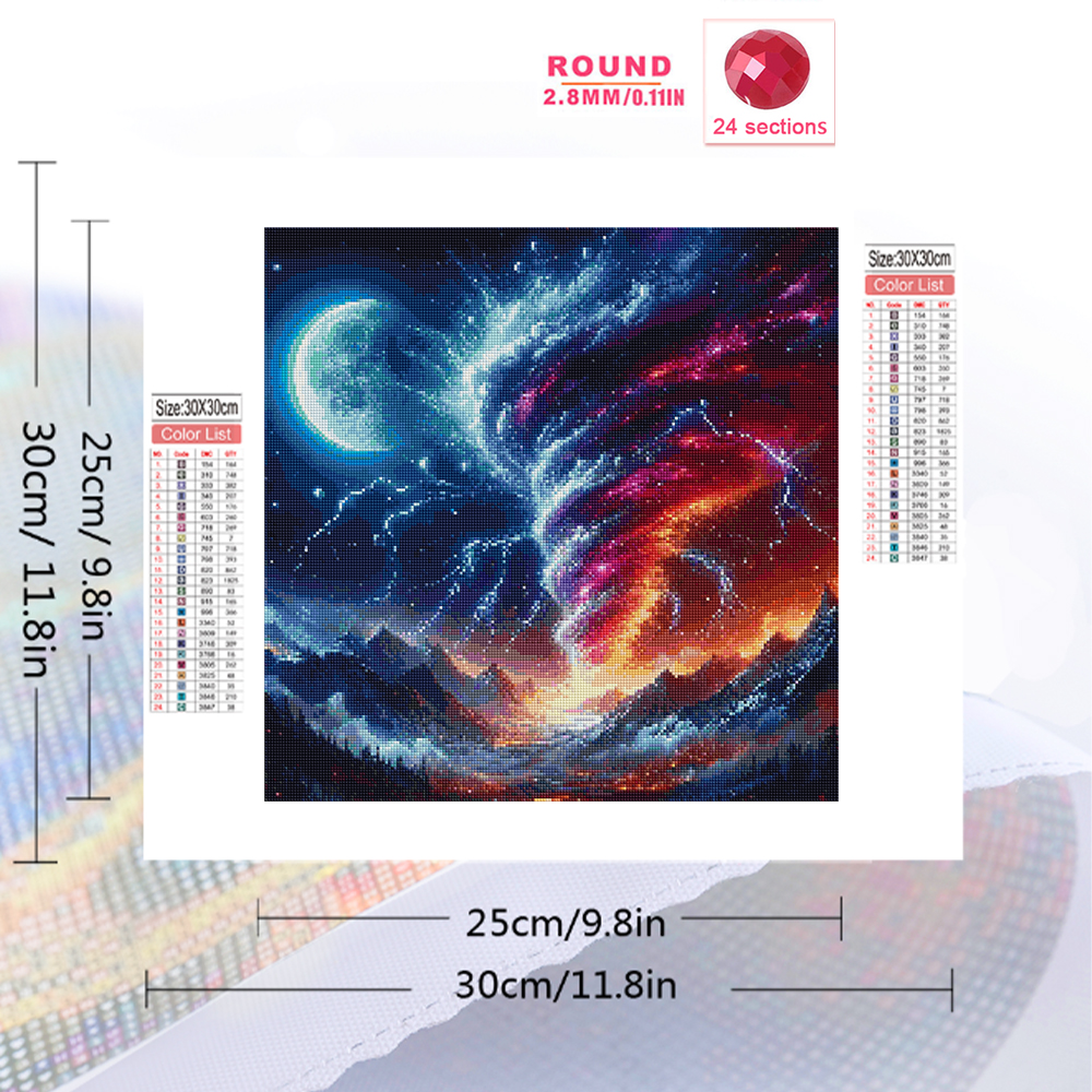 Evershine Full Square Diamond  - Resin Art Wallpaper recension och pris
