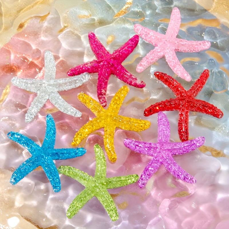 10Pcs 1.57 Inch Resin Starfish - Resin Art Furniture recension och pris
