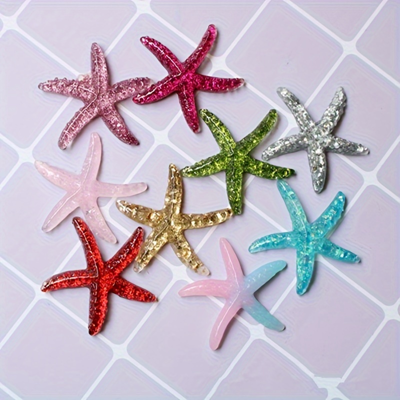 10Pcs 1.57 Inch Resin Starfish - Resin Art Furniture recension och pris